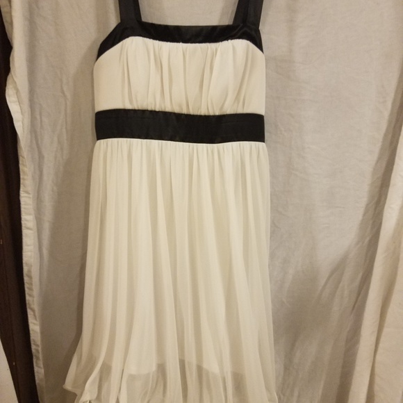 Black and White Semi Dresses